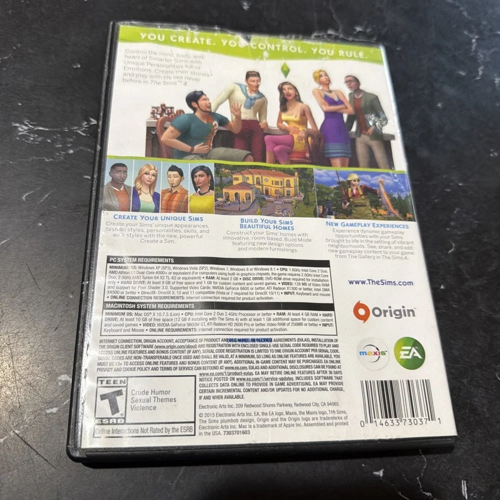The Sims 4 (PC MAC Windows 2014) - COMPLETE w/ ACTIVATION KEY